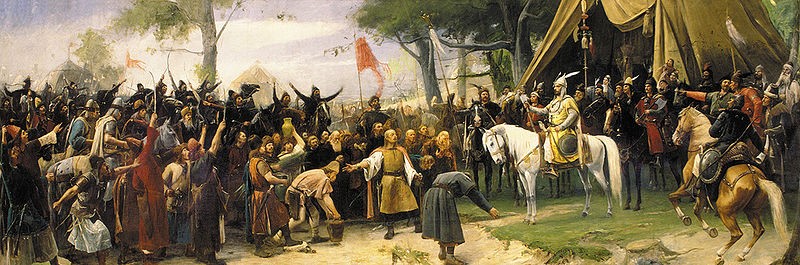 Munkácsy festménye a honfoglalásról