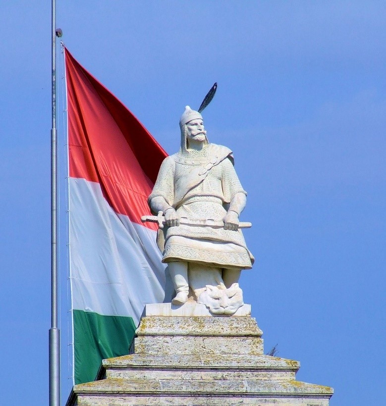 Árpád nagyfejedelem emlékműve Ópusztaszeren